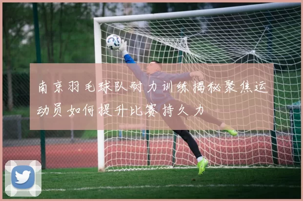 南京羽毛球队耐力训练揭秘聚焦运动员如何提升比赛持久力