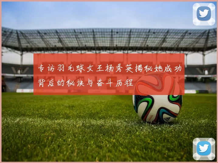 专访羽毛球女王杨秀英揭秘她成功背后的秘诀与奋斗历程